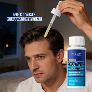 Sérum de croissance capillaire avancé OEM pour hommes, à base de plantes, bloqueur de DHT avec palmier nain et biotine pour la croissance des cheveux fins, sérum de croissance capillaire à base de plantes - Product Image 6