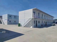 Casa Contenedor Plegable de 20 Pies, Desmontable, Prefabricada, Precio de Fábrica, Instalación Rápida