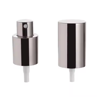 Pompe pulvérisatrice de parfum miniature en plastique à bas prix 20/410 avec couvercle transparent, pulvérisateurs personnalisés en plastique