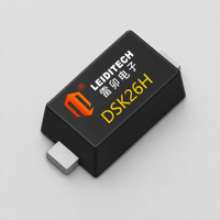 Diode TVS bidirectionnelle Leiditech DSK26H SOD-123FL 60V 2A pour l'électronique grand public et les équipements de communication