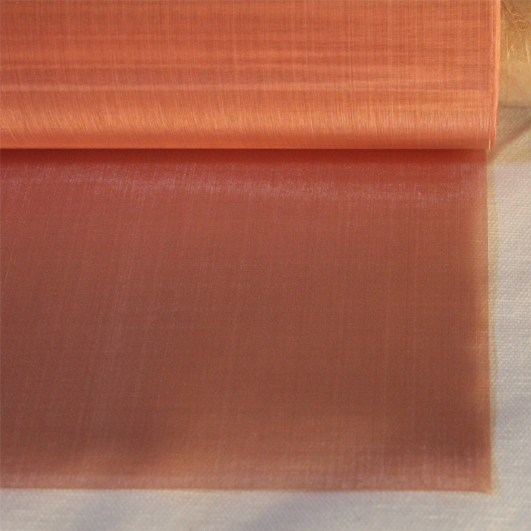 Китайский поставщик, ткань из красной меди, плетеная сетка, медный экран