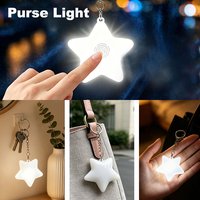 Richshining Tragbare USB-Aufladbare Berührungssensor-Handtaschenlampe aus Kunststoff mit Blinklicht für den Außenbereich