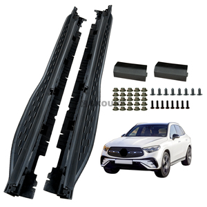 SKOUIO-AZ-11 SUV pédales en aluminium marchepied pour <span class=keywords><strong>Mercedes</strong></span> Benz GLC 300 2023-2025 GLC coupé 2024 2025 pédale de voiture marchepied latéral - Product Image 1