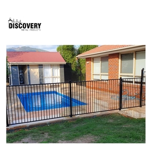 Tốt Nhất Bán Nhôm Nhà Hàng Rào Bảng Điều Chỉnh Giá Cả Cạnh Tranh Hồ Bơi Ngoài Trời Hàng Rào Thiết Kế Hiện Đại Kim Loại Hàng Rào An Toàn - Product Image 6