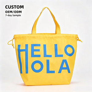Large Capacity Non-Woven Polypropylene Tote Shopping <b>Bag</b> with Continuous Straps & X-Stitching, Black Reusable Grocery <b>Bag</b> - Product Image 6