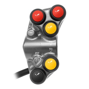 Interruttore Manubrio Sinistro per Aprilia Tuono V4 /RR /RF 2017/2020 (Titanio) - Product Image 4