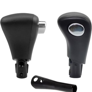 Honda Accord Gear <b>Shift</b> <b>Knob</b> Automatic Leather Black Ergonomic Fitment - Product Image 5