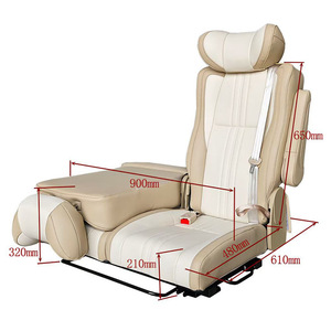 Sedile Auto Universale in Pelle Impermeabile Sea Lion/Senna/Grevia per Mercedes-Benz Sprinter, Edizione Modificata per Veicoli Commerciali - Product Image 2