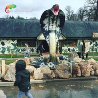 Équipement de parc à thème d'extérieur, décoration 3D d'animal astronomique