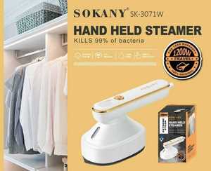 Vaporizador de Mano Sokany de 1000W con Tanque de Agua de 150 ml, Electrodoméstico para el Cuidado de la Ropa del Hogar - Product Image 3