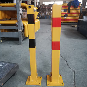 Metal Road Barrier Removable <strong>Bollard</strong> Collapsible <strong>Parking</strong> <strong>Bollard</strong> Car <strong>Parking</strong> Post <strong>Folding</strong> <strong>Bollard</strong> - Product Image 5