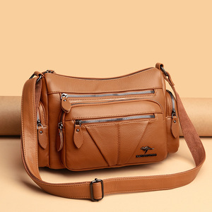 Bolso de lujo con patrón de moda para mujer, bandolera de cuero PU con asa superior, bolsos de hombro, bolsos cruzados para mujer - Product Image 1