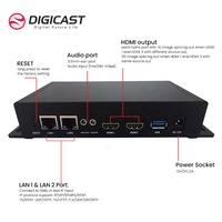 Decodificador de audio y video de nueva llegada Decodificador de video de YouTube de transmisión IP