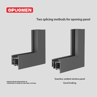 OPUOMEN - Persianas Exteriores Decorativas, Persianas Enrollables para Ventanas, Contraventanas de Aluminio