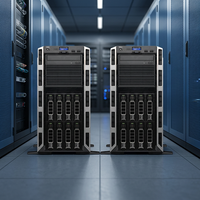 Serveur Tour Compatibles PowerEdge T430, 8 Cœurs 2.10GHz E5-2660 V4, 64Go DDR4, Garantie RTB 3 Ans, 2x1.92To SAS SSD H730P