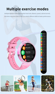 Reloj Inteligente <span class=keywords><strong>GT3</strong></span> Mini para Mujer, Personalizable de Fábrica, Pantalla Táctil IPS, Resistente al Agua, Monitor de Actividad, Recordatorio de Videollamadas, Toma de Fotos - Product Image 6