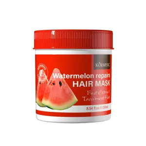 KORMESIC علاج الشعر إصلاح الألوة الموز البطيخ الكولاجين العناية بالشعر المهنية صالون قناع الشعر