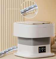 OWNSWING Machine à Laver Petite Machine à Laver Avec Essoreuse Mini Laveuse Améliorée 3 Modes Portable pour Appartements
