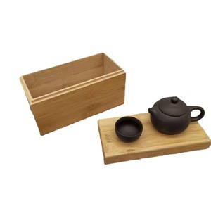 Caja de Té de Bambú Rectangular Hecha a Mano para Té Pu'er, Té Verde y Té Blanco, Empaque de Regalo, Pedido Personalizado Disponible - Product Image 5