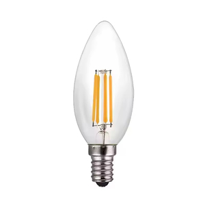 Cổ điển C35 cho tip <span class=keywords><strong>LED</strong></span> Edison <span class=keywords><strong>Filament</strong></span> ánh sáng bóng đèn AC Power B22/E27/E14 6000K Dimmable CRI 80 khu dân cư khách sạn trang trí nội thất - Product Image 2