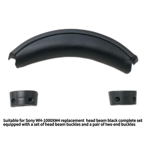 Bandeau de remplacement en cuir d'agneau pour casque Sony WH-1000XM4, type clip, pièce de rechange avec outil d'installation - Product Image 1