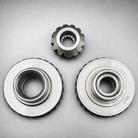 6FK-45550-00 Nuevo juego de engranajes de acero de contrarrotación para motor fueraborda Yamaha FL250H, piezas de repuesto marinas