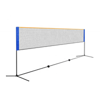 Filet de Badminton Portable intérieur et extérieur, football, Tennis, Pickleball, volley-ball