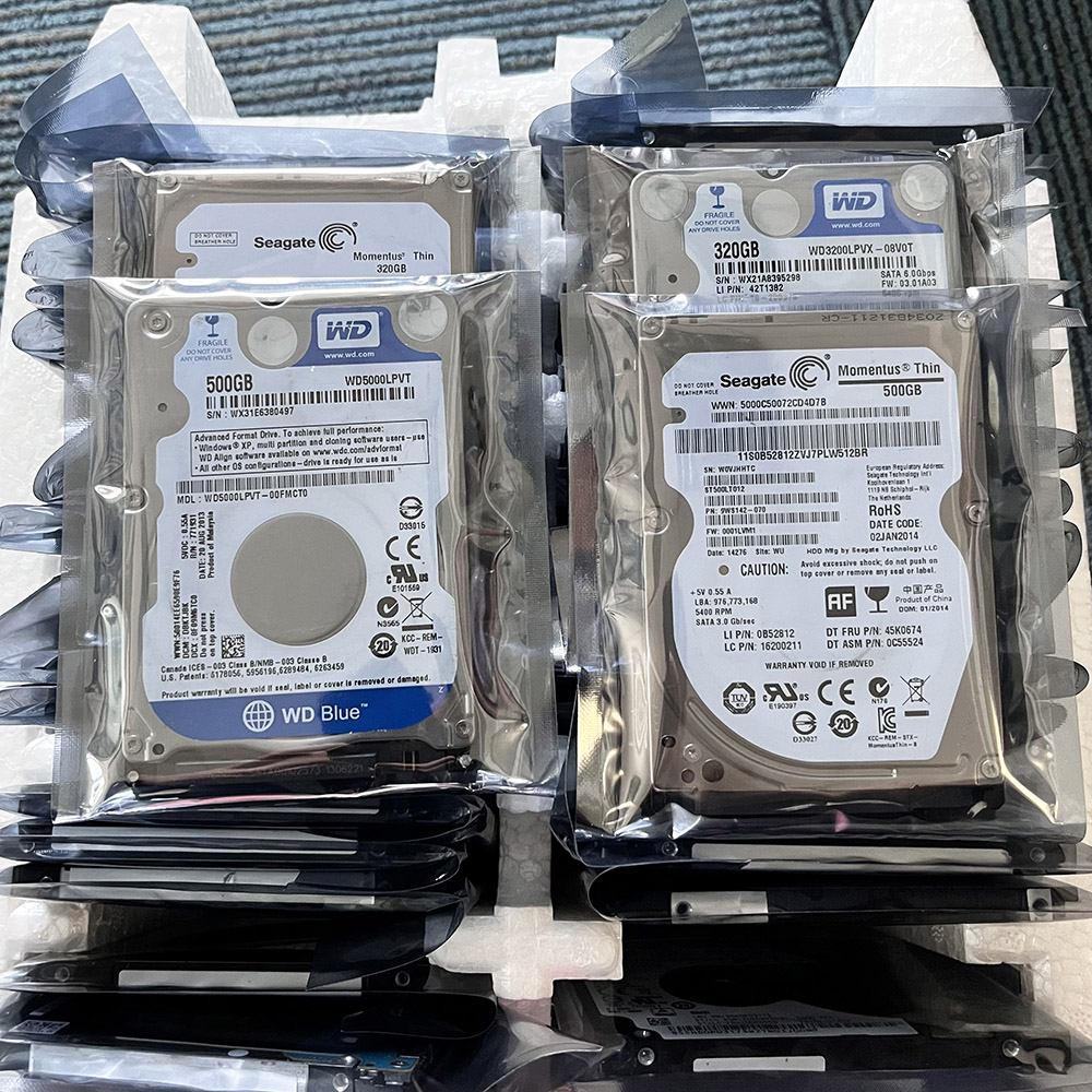 2.5 Inch Used Hard Disk - 500GB Internal HDD for Laptop