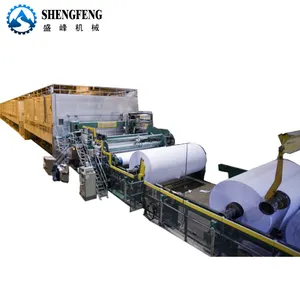 100Ton high quality a4 paper copy Paper Making Machine