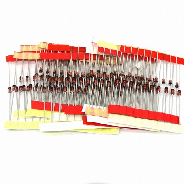15values* 1 1W Zener kit DO-41 3V-30V 3V 3.3V 3.6V 3.9V 4.7V 5.1V 5.6V 6.2V 10V 12V 13V 15V 18V 27V 30V diode