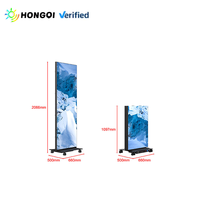 Tragbarer Digitaler LED-Poster-Bildschirm Intelligenter Werbeplayer-Panel für Veranstaltungen und Einkaufszentren-Beschilderung Werbetafel