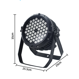 IP65กันน้ำกลางแจ้ง54*3W สำหรับเวที LED PAR สำหรับงานแต่งงานโบสถ์ conest Bar KTV - Product Image 6