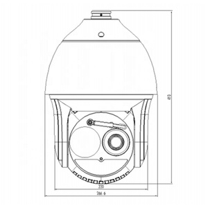 DS-2TD4167-25/WY Ant-corrosion Thermal and Optical Bi-spectrum IP PTZ <b>Camera</b> - Product Image 4