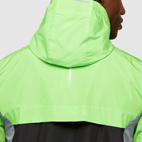 Veste coupe-vent légère imprimée pour le sport, imperméable, anti-transpiration, séchage rapide, extensible dans quatre directions, fermeture éclair intégrale