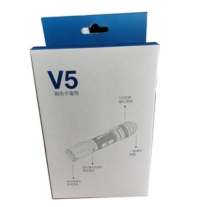 Biểu Tượng Tùy Chỉnh Tái Chế Đèn Pin Hộp Giấy Với Treo Lỗ Và Thân Thiện Với Môi Bao Bì Cho Đèn Pin - Product Image 1