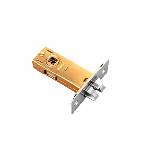 Loquet anti-effraction en alliage de zinc moulé sous pression, distance entre centres de 60 mm, cylindre de serrure à 3 leviers Cylock D60FC, sans clé, installation facile - Product Image 3