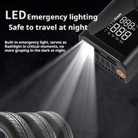Wireless Smart Tire Inflator with Digital Display for Cars
