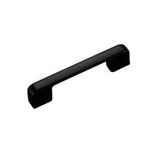 <b>Black</b> Aluminum Cabinet Handles and <b>Knob</b> Matte Furniture Pulls Square Trim for Kitchen Wardrobe Drawer - Product Image 2