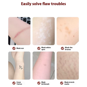 Corrector Invisible Ultrafino Hecho en Japón, Resistente al Agua, Tono Piel Natural, para Cubrir Tatuajes, Cicatrices y Marcas de Nacimiento - Product Image 3