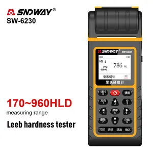 Durómetro de acero con retroiluminación <span class=keywords><strong>LCD</strong></span> de 12,5mm, probador de dureza Leeb, dureza para medidor de Kit de prueba - Product Image 3