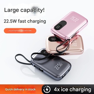OEM แบตสำรองขนาดเล็กที่สุดแบบพกพา ชาร์จไร้สาย ไม่ต้องใช้สายชาร์จ แบตสำรองขนาดเล็กสำหรับโทรศัพท์มือถือ iPhone - Product Image 6