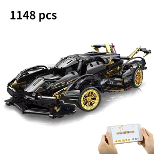 BLK BLK-12 Concept Edition 1:14 Voiture de sport Super Racing Blocks Brick <span class=keywords><strong>Model</strong></span> Jouet de construction à grande vitesse Cadeau pour enfants - Product Image 5