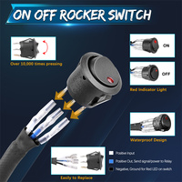 Kit de câblage robuste pour camions tout-terrain avec connecteur DT à 2 fils pour barre lumineuse de travail LED 12V