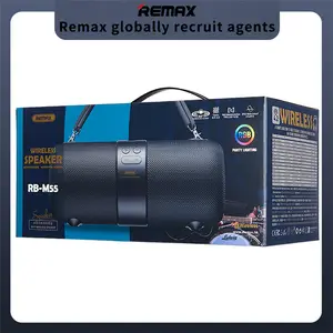 Remax RB-M36 Đồng Hồ Báo Thức Thẻ Tf Di Động Mini Màn Hình Kỹ Thuật Số Và Loa Bluetooth Fm Radio Cổ Điển