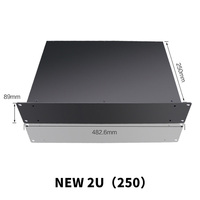 Boîtier de serveur en rack 4U, boîtier métallique, boîtier d'amplificateur audio, armoire réseau PC, châssis de serveur en rack 19 pouces, boîtier en rack, IP54