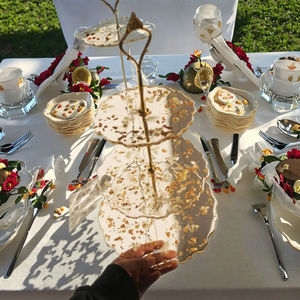 Eco-Friendly Durable Stylish Resin Cake <b>Stand</b> for Cakes <b>Cupcakes</b> Pastries - Product Image 1