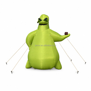 Decoración Inflable de Halloween para Jardín, <span class=keywords><strong>Monstruo</strong></span> Fantasma para Exteriores con Anclajes para <span class=keywords><strong>el</strong></span> Suelo y Cuerdas de Sujeción para Decoración de Jardín - Product Image 6