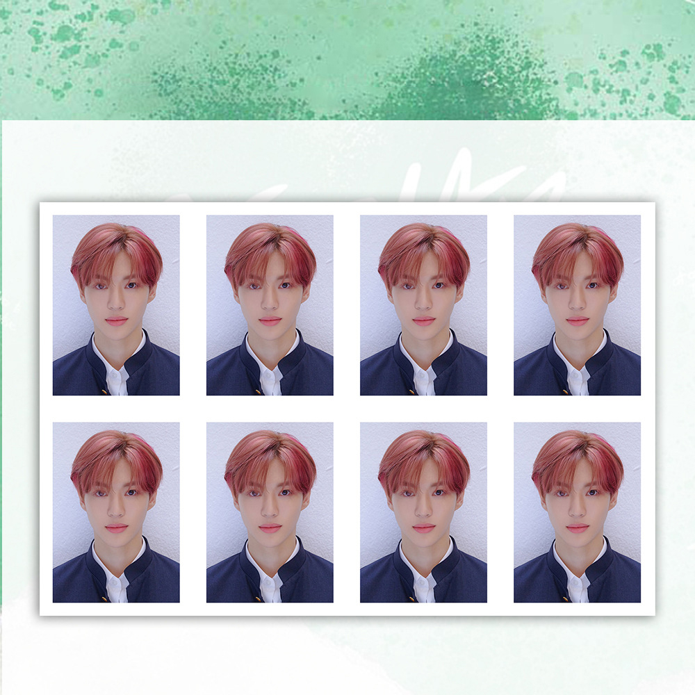 KPOP EPEX Member One Inch Personal ID Photo Cards Baekseung Keum
