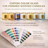 Bougie parfumée minimaliste en pot en céramique pour les marques de parfums d'intérieur, avec logo personnalisé et coffret cadeau