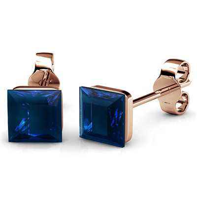 Brass With 18k Rose Gold Plated Luxury Brand Inspired Earring